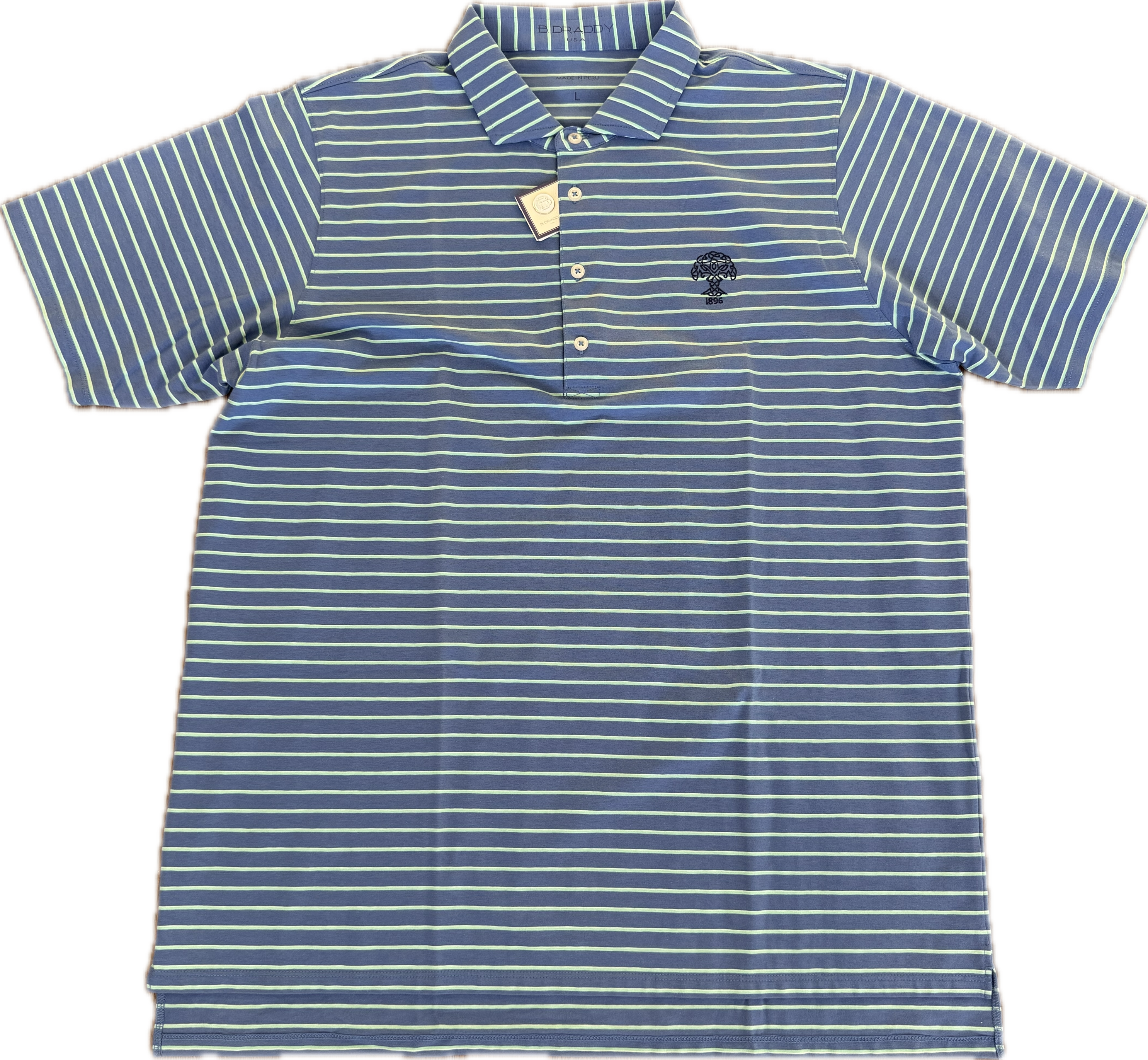 B.Draddy Dobyns Polo  - Cotton (Inidgo Blue)