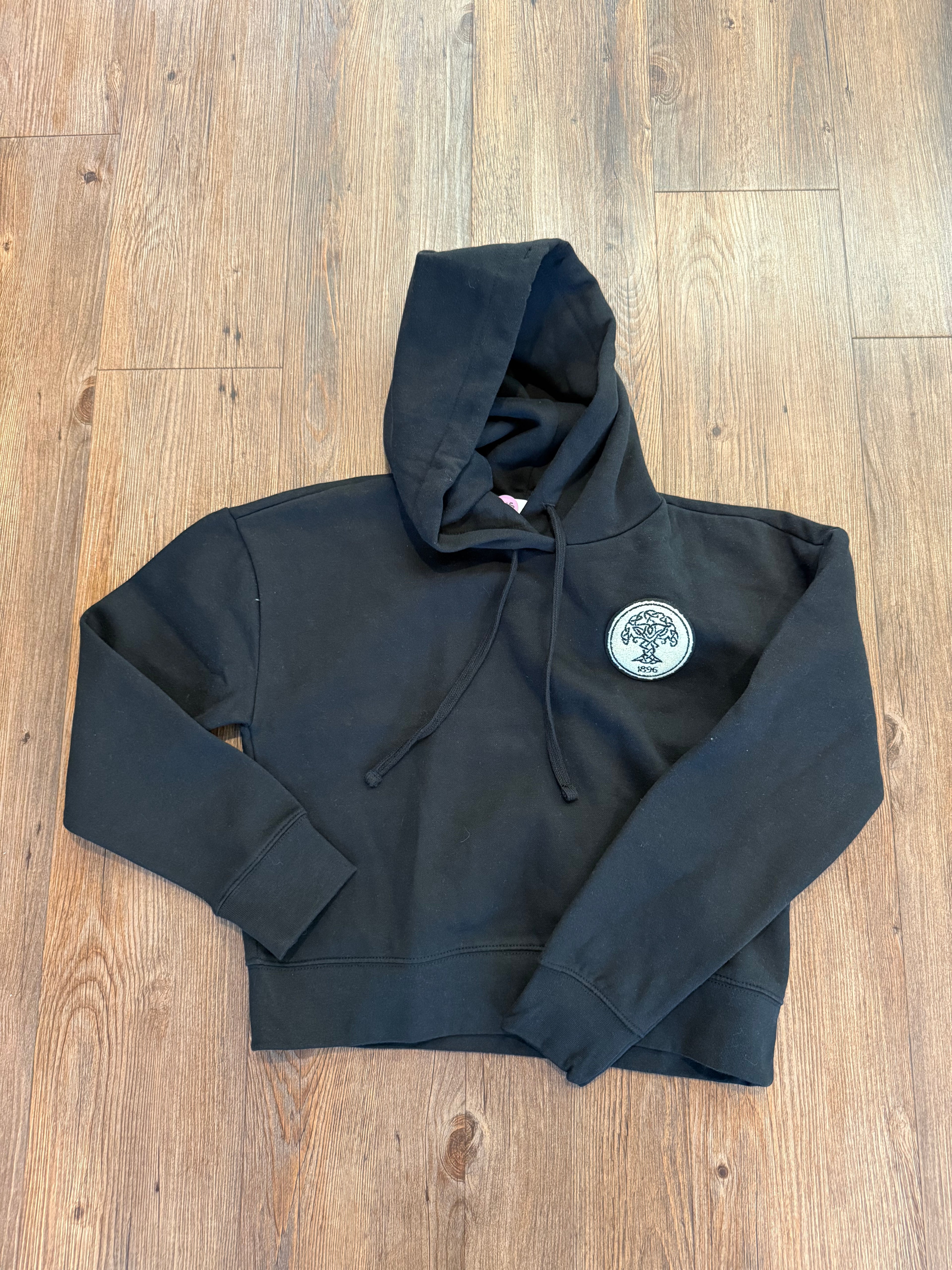 Womens Disctrict Hoodie - Black