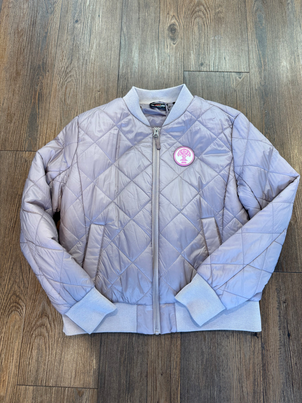 Womens Heatlast Quilted Jacket - Blush