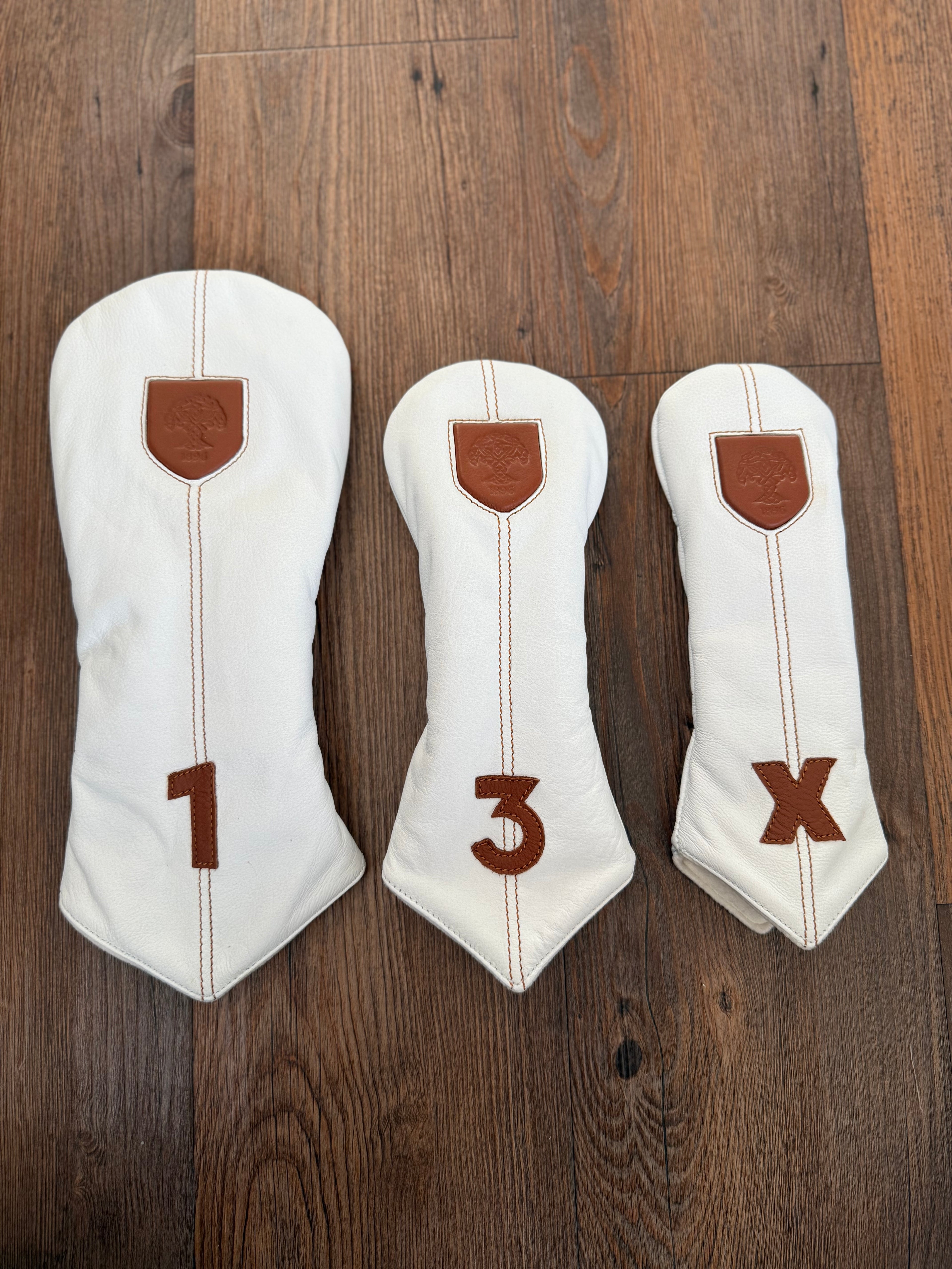 Links & Kings Leather Headcover - Embossed