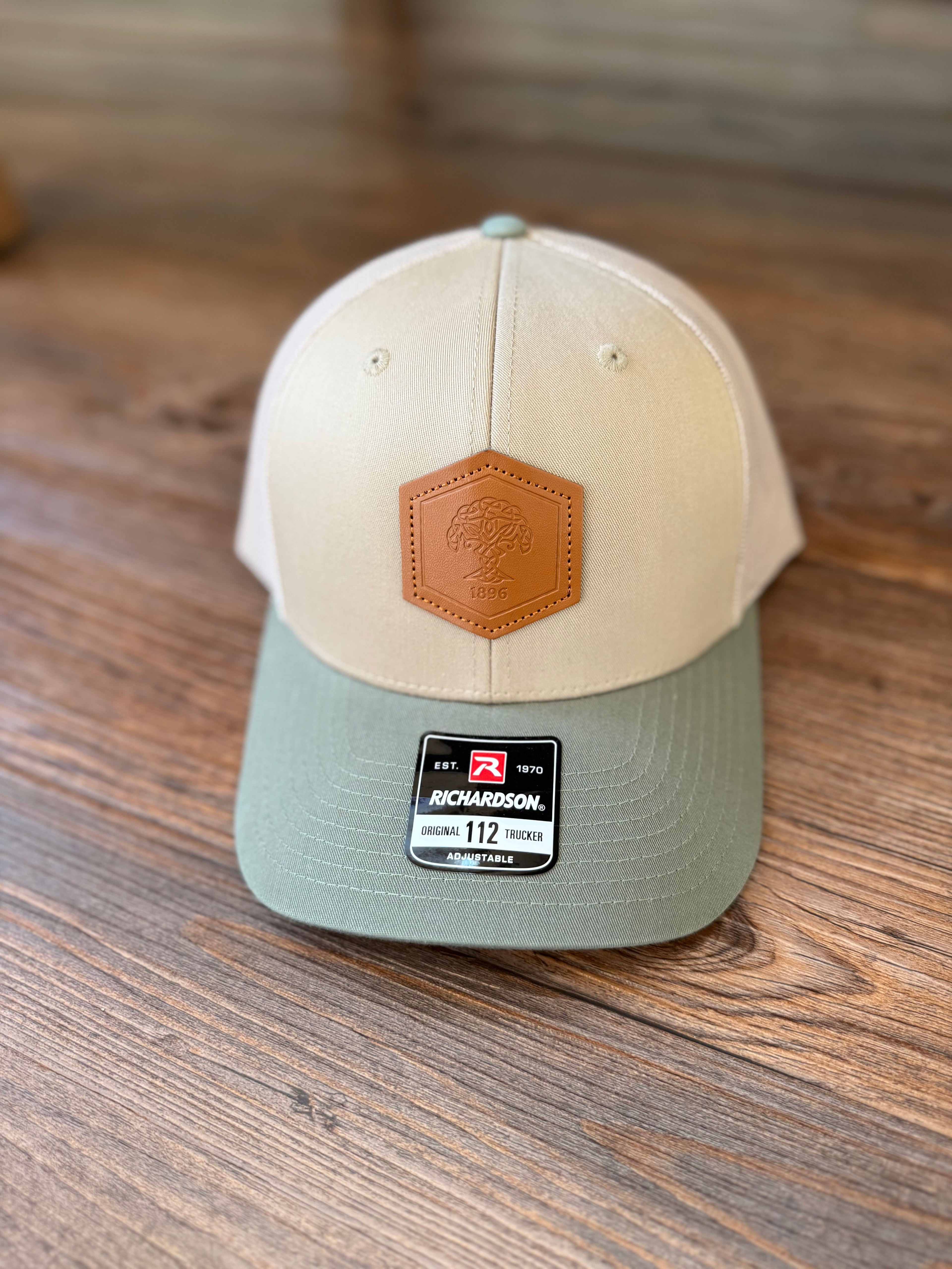 Richardson 112 Trucker Hat - Ivory/Sage