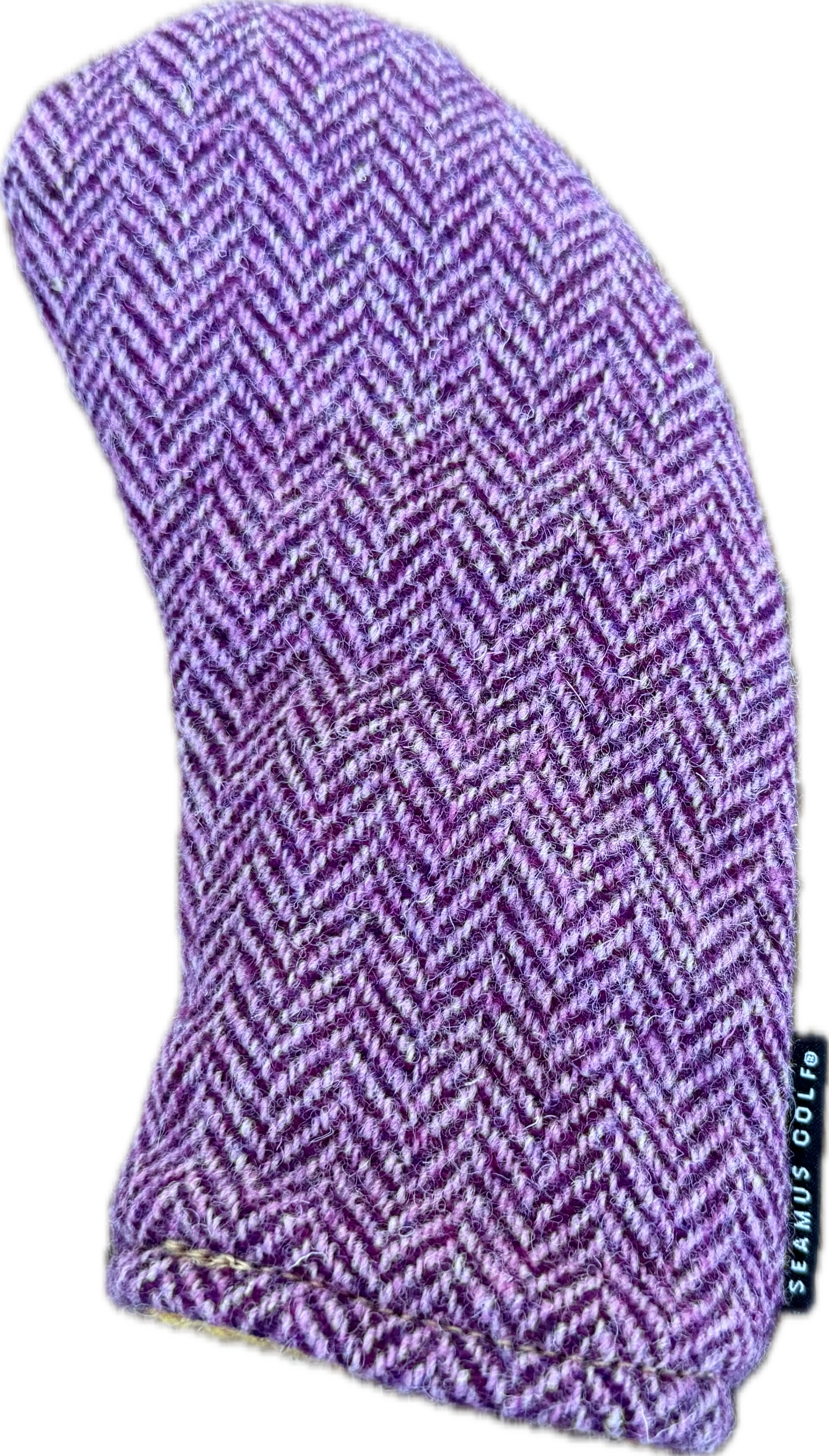 Seamus Hybrid Cover - Purple Herringbone