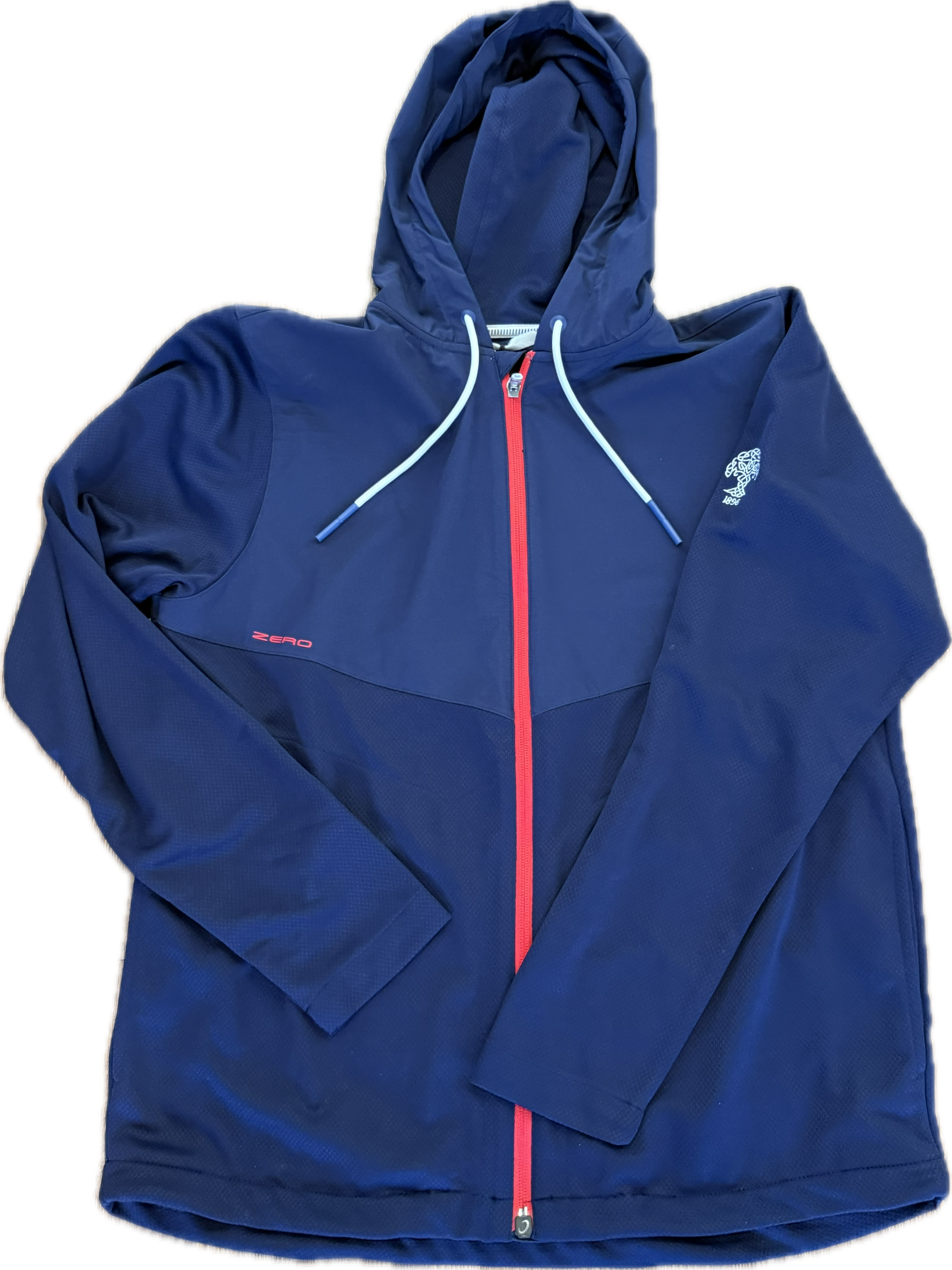Zero Restricion Zip Hoodie  - Navy