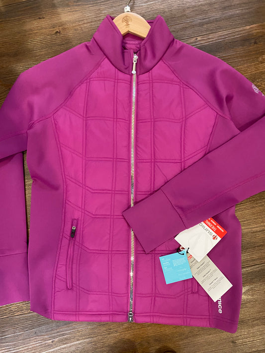 Womens Sunice Thermal Hybrid Jacket - Mulberry SIZE MEDIUM