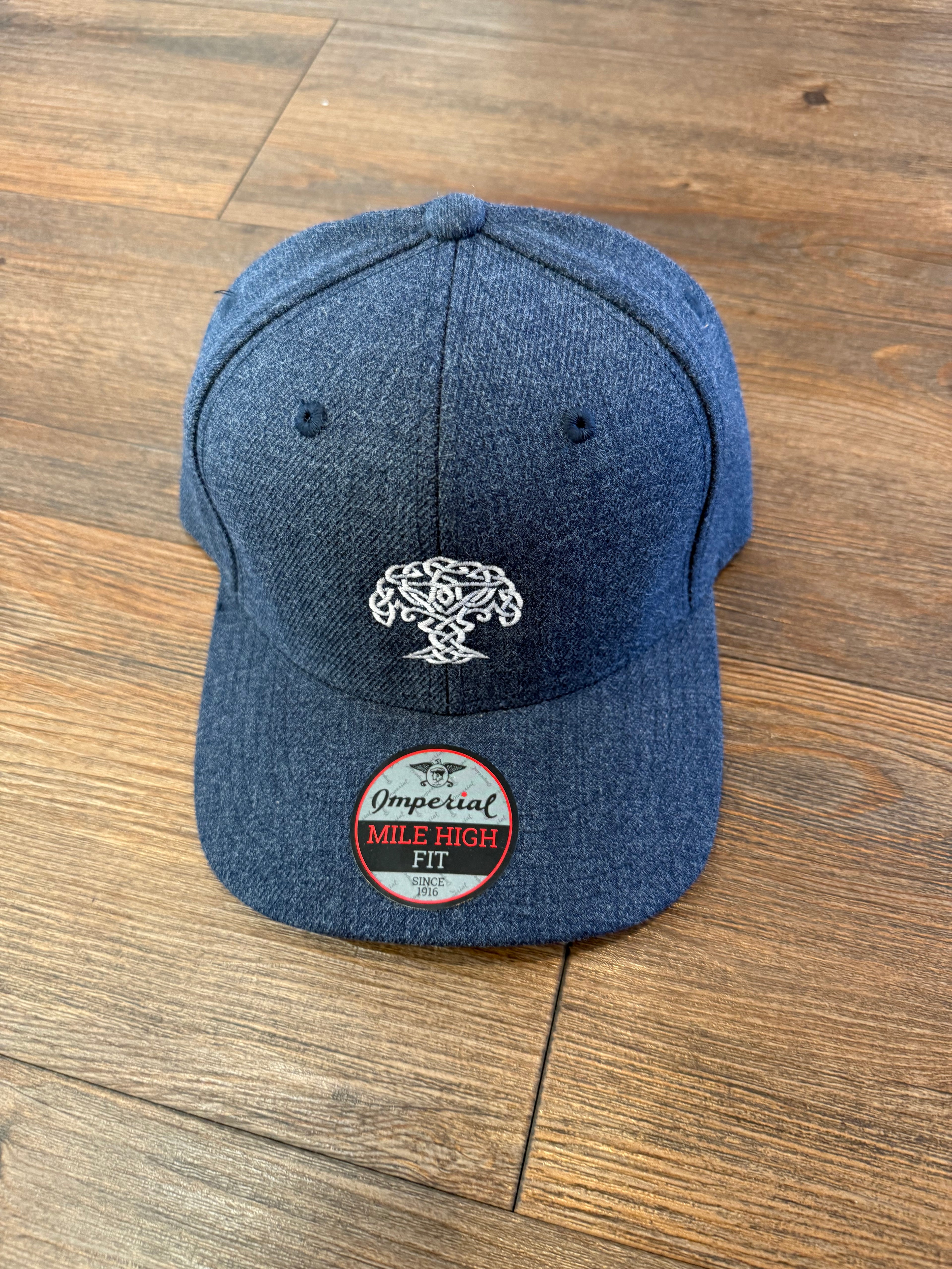Imperail Bronson Hat - Heather Navy