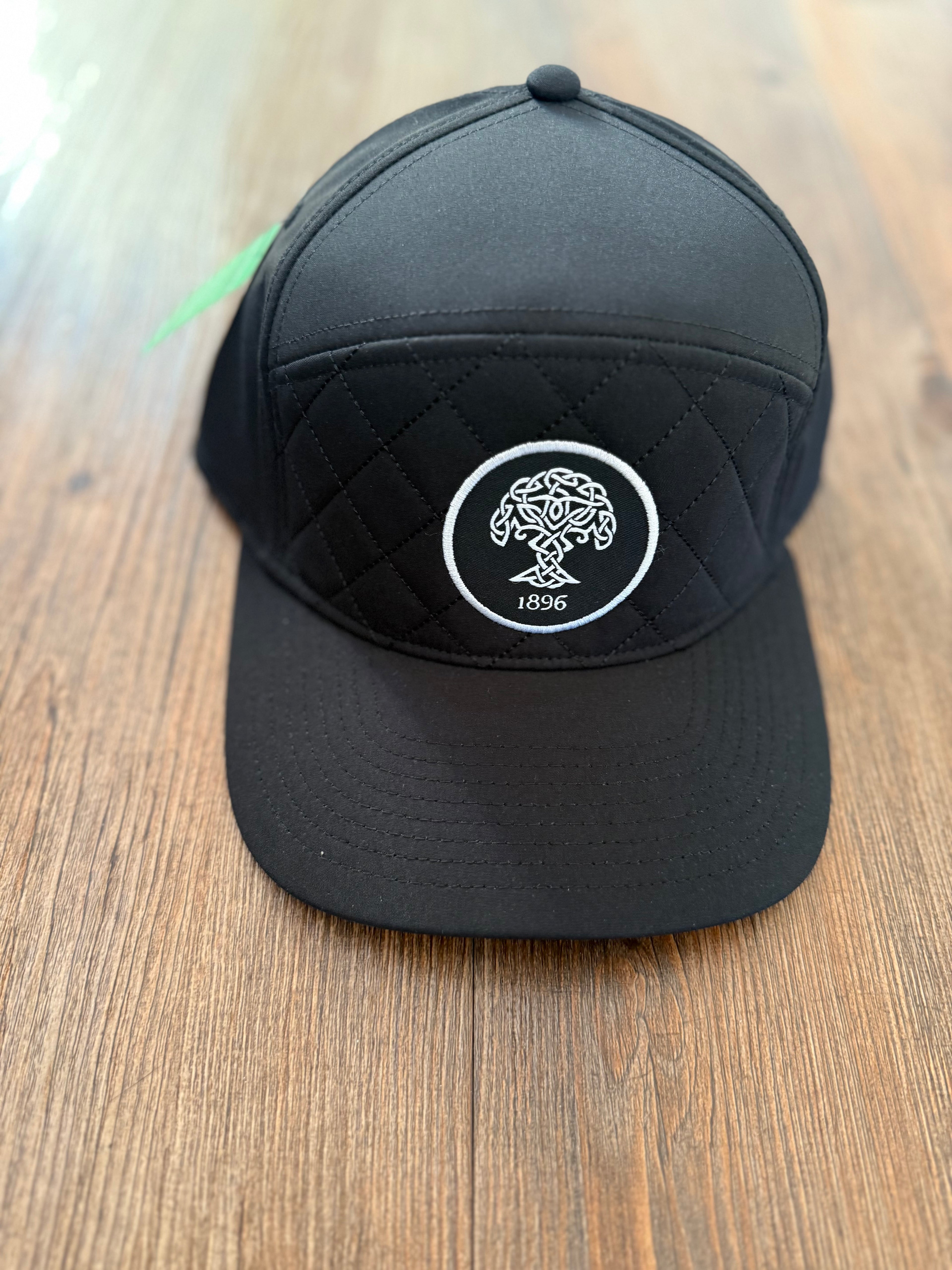 Shade Quilited Hat - Black