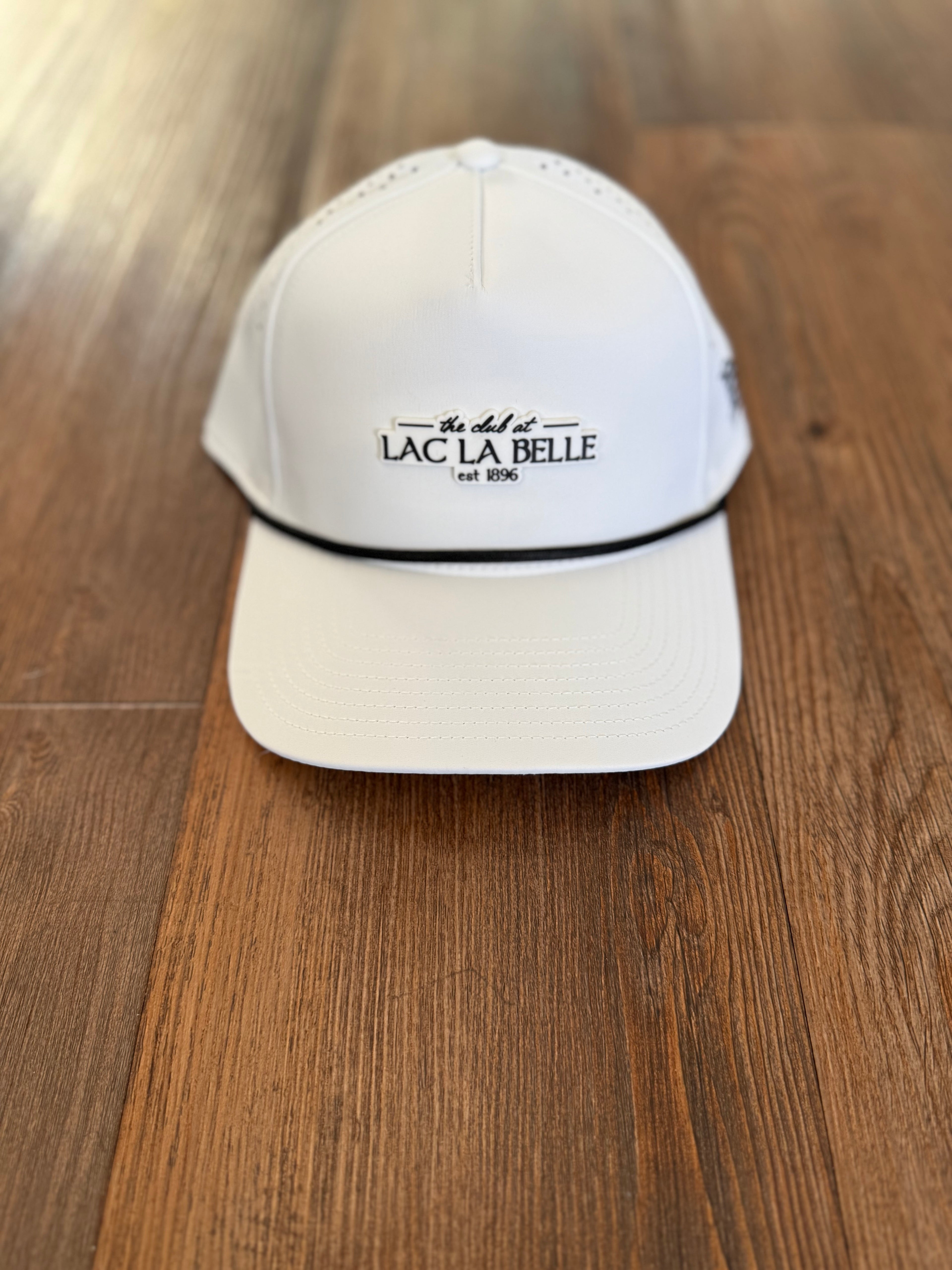 Branded Bills - Lac La Belle Text- White