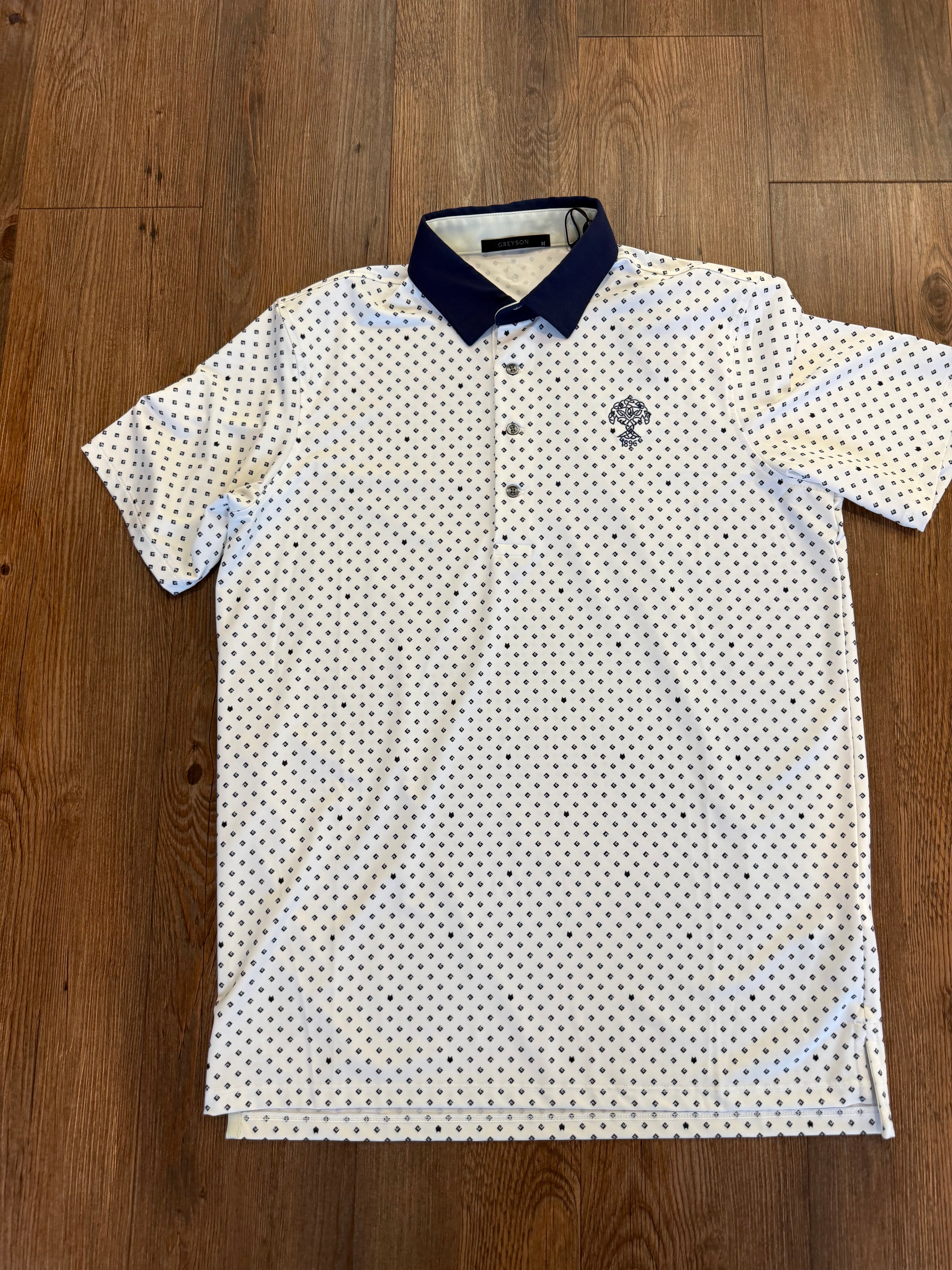 Greyson Diamond Polo- MEDIUM