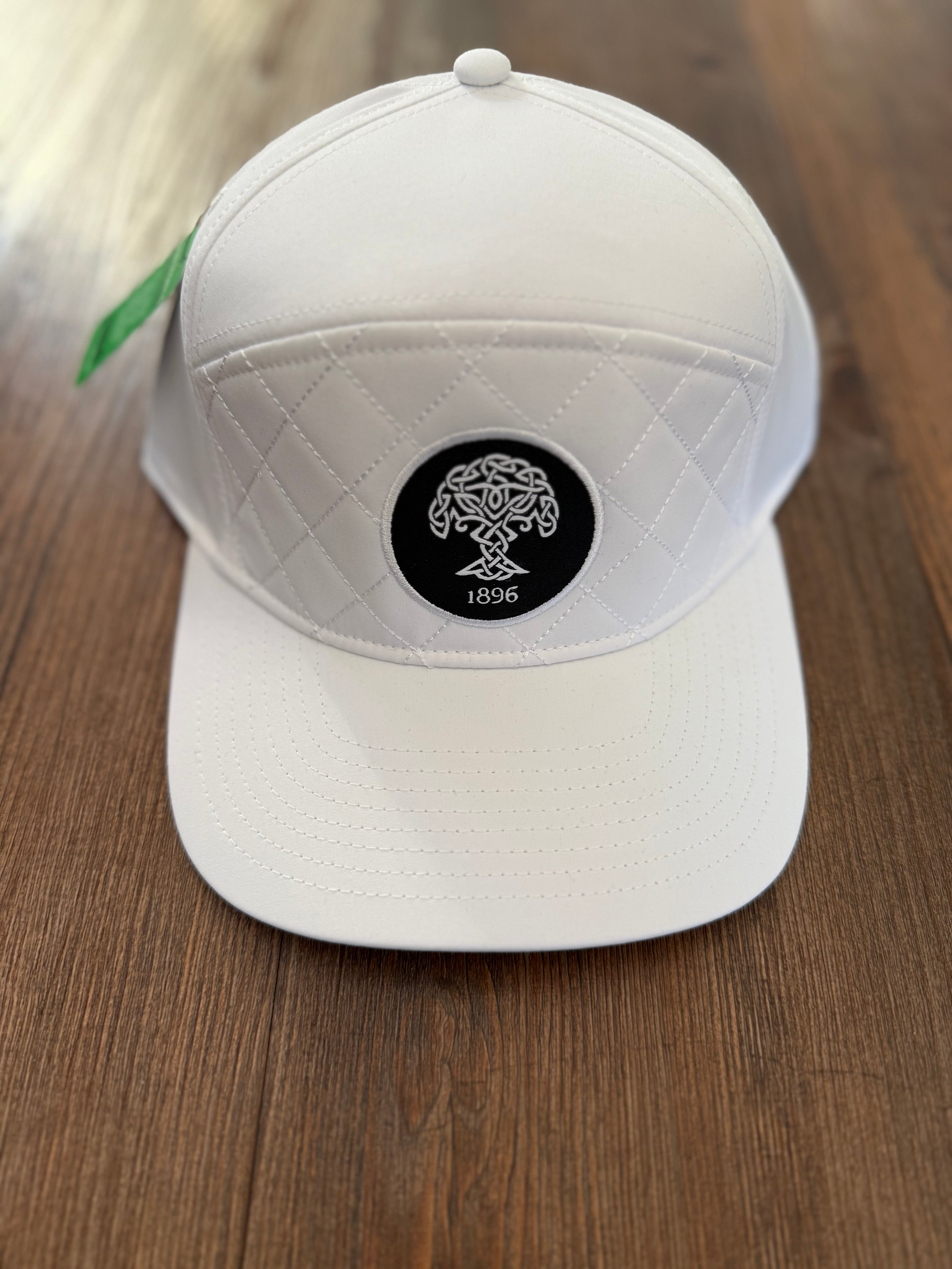 Shade Quilited Hat - White