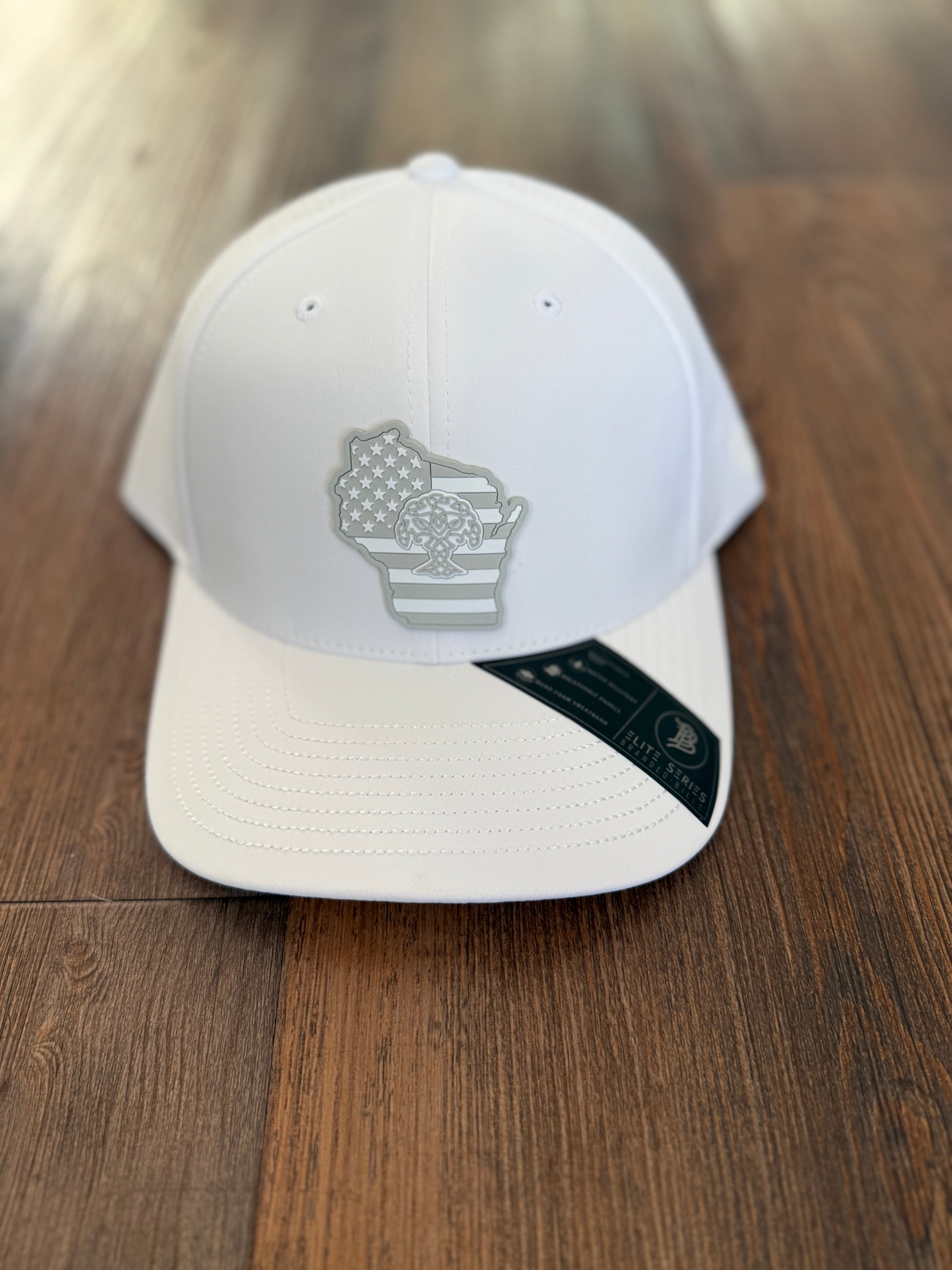 Branded Bills - Elite Hat White