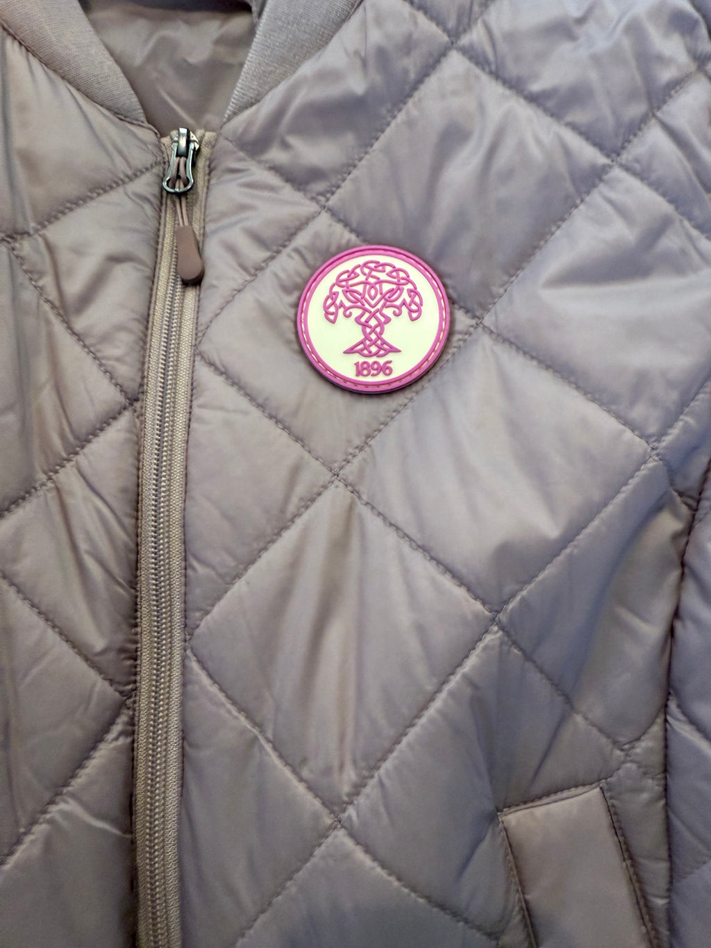 Womens Heatlast Quilted Jacket - Blush
