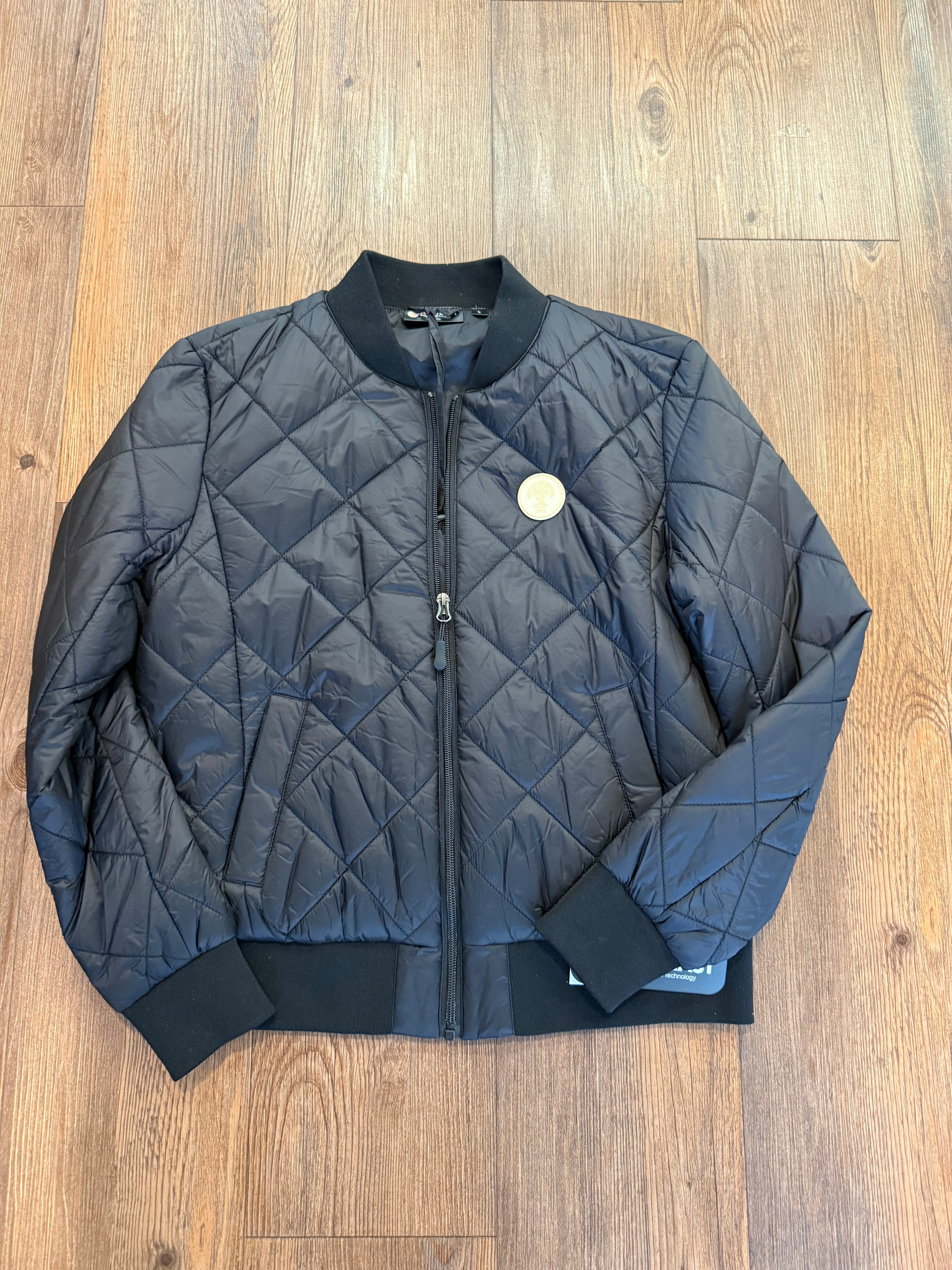 Womens Heatlast Quilted Jacket - Black SMALL