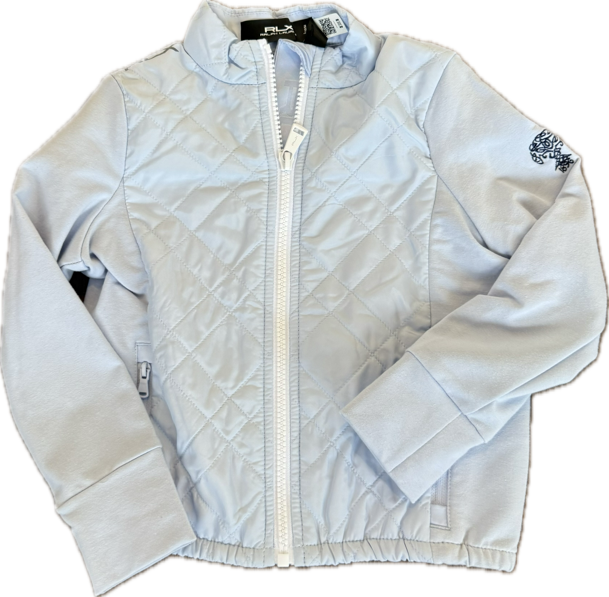 Girls RLX Hybrid Jacket - Light Blue