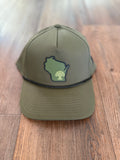 Branded Bills - State Rope Hat- Olive Green