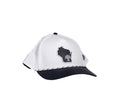 Branded Bills - State Rope Hat- White & Black