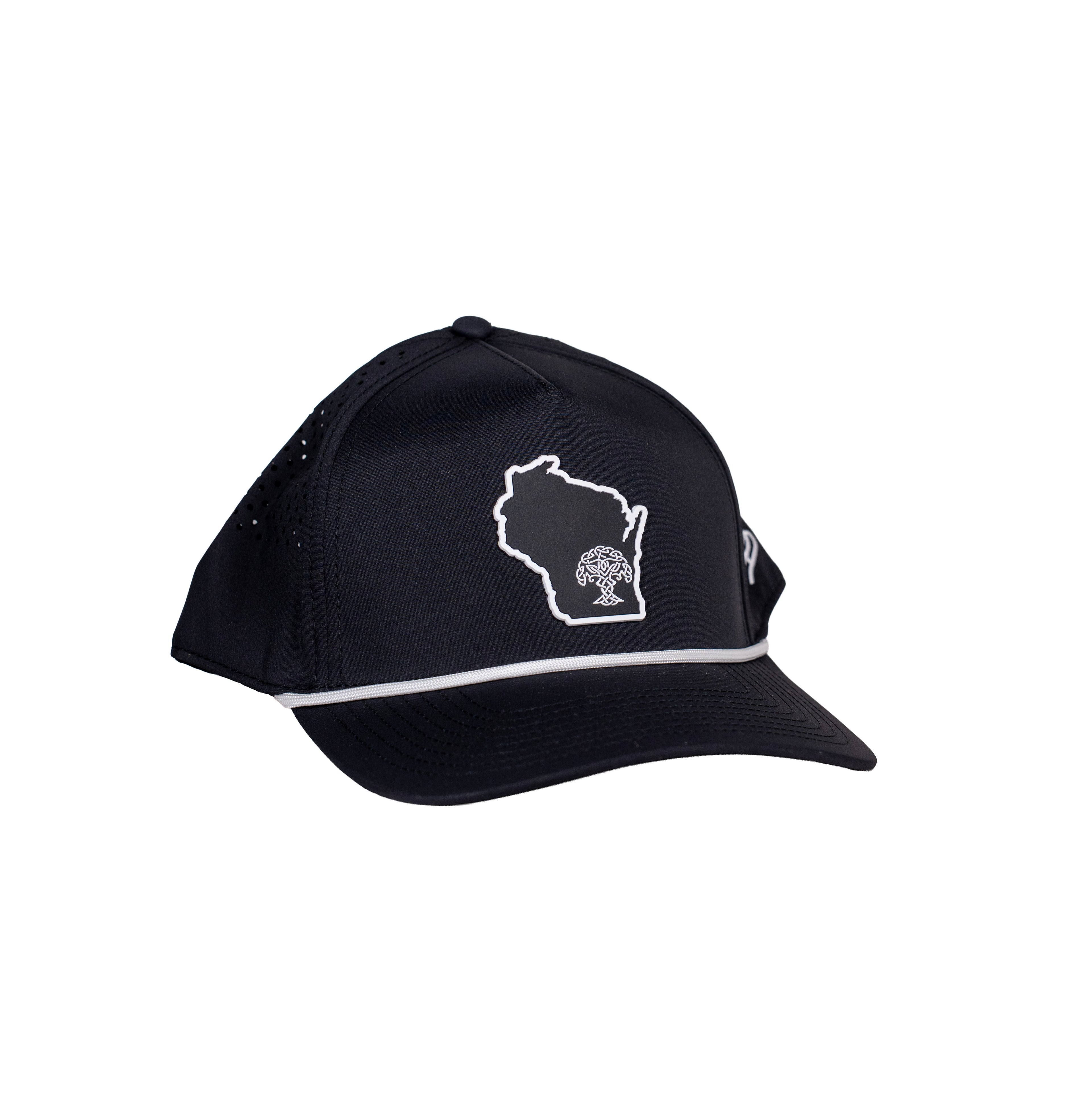 Branded Bills - State Rope Hat- Black