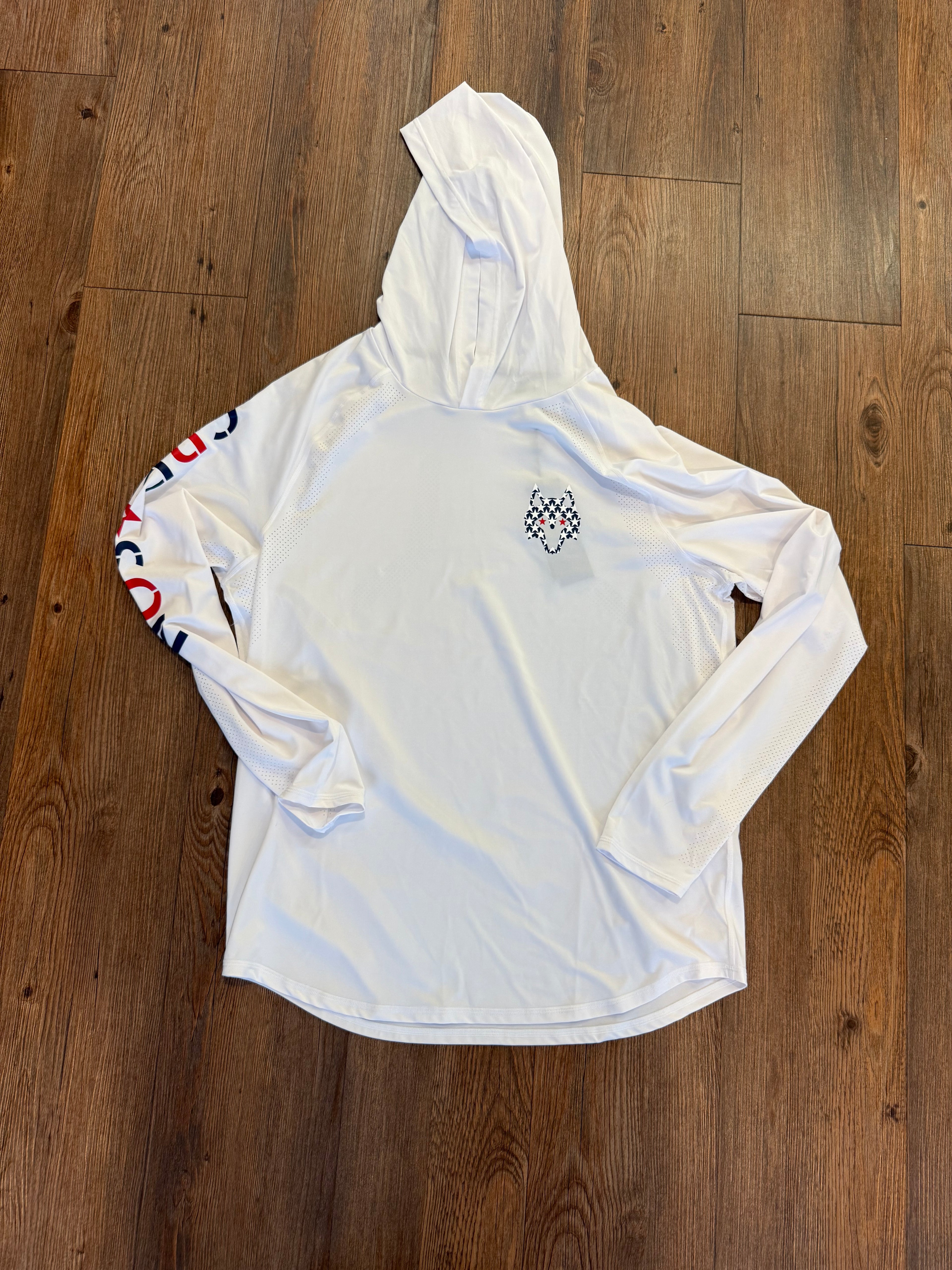 Greyson Flacon Sport Hoodie- White
