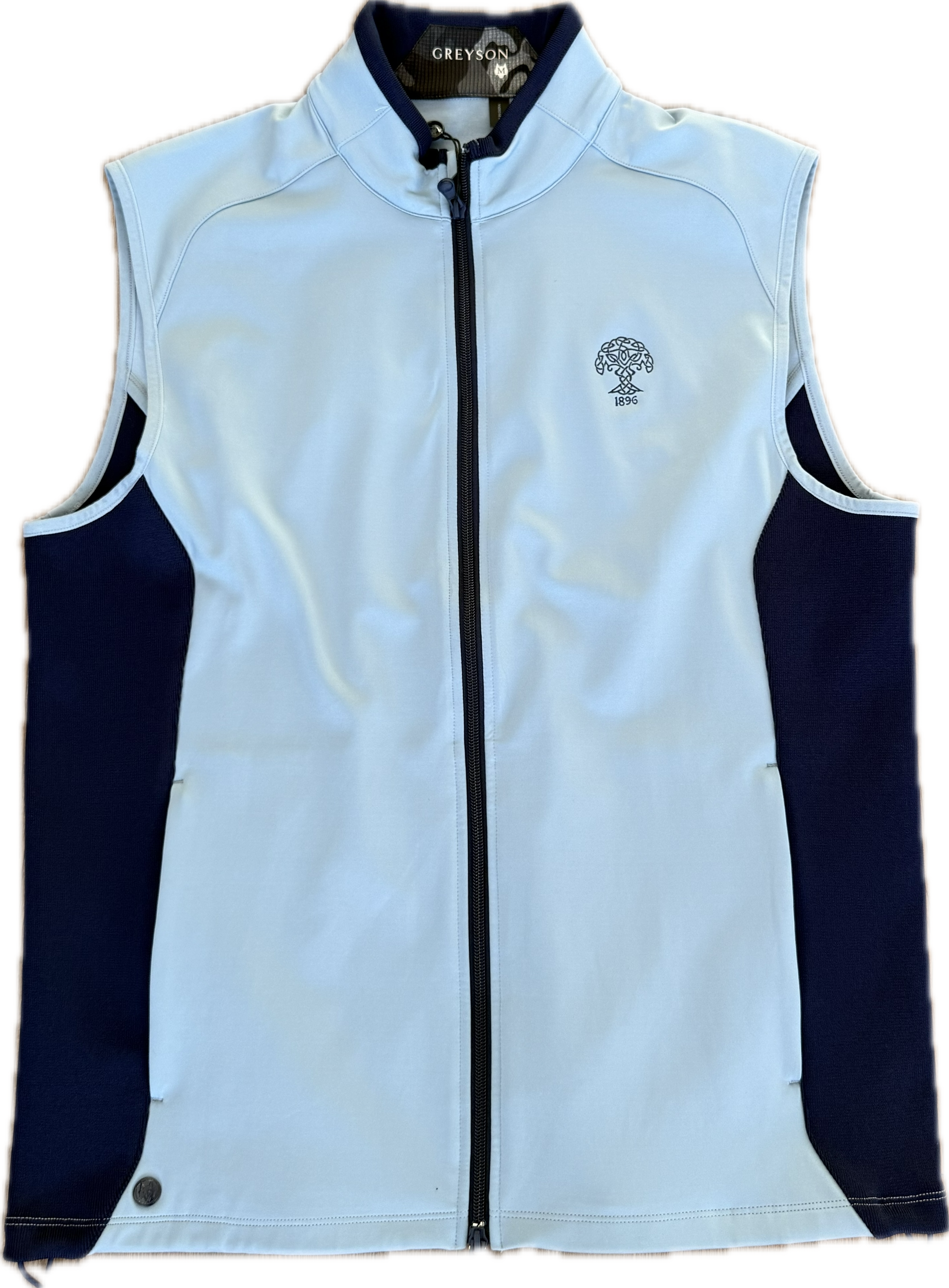Greyson Sequoia Vest- Light Blue MEDIUM