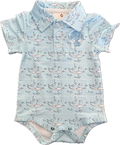 Garb Bruce Onesie Polo- (0-3M)
