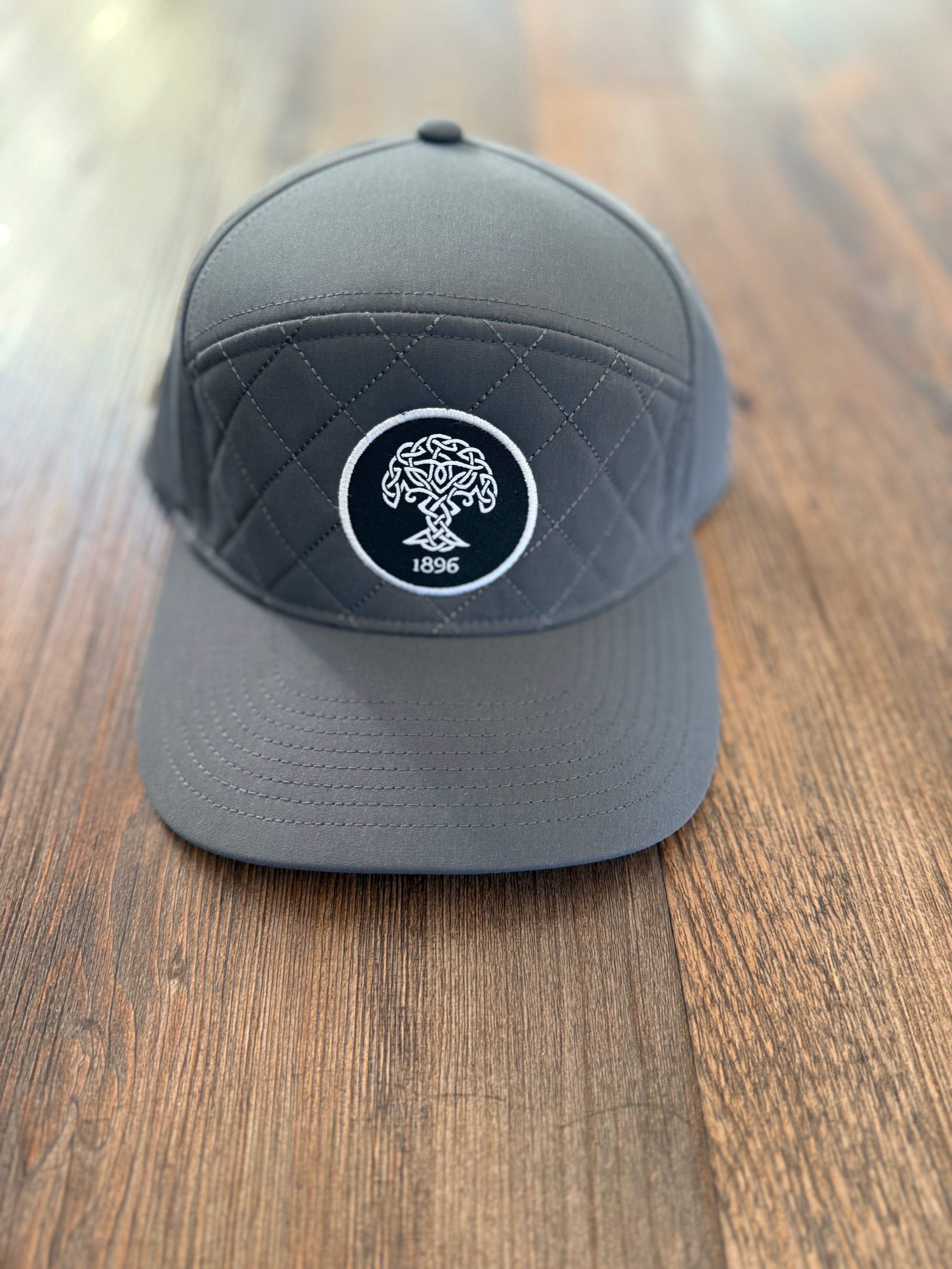 Shade Quilited Hat - Grey