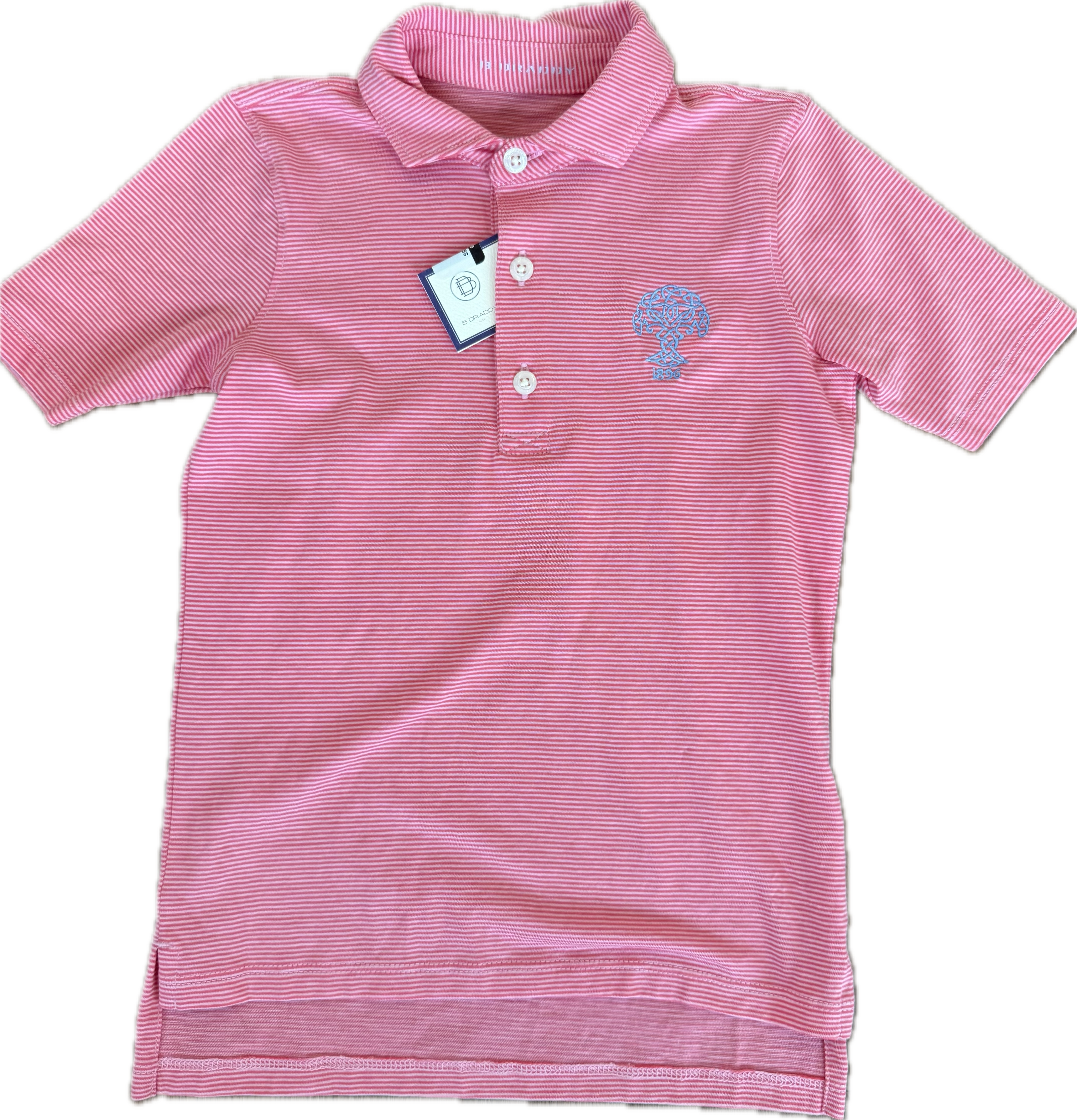 Boys BDraddy Polo - Red Stripe
