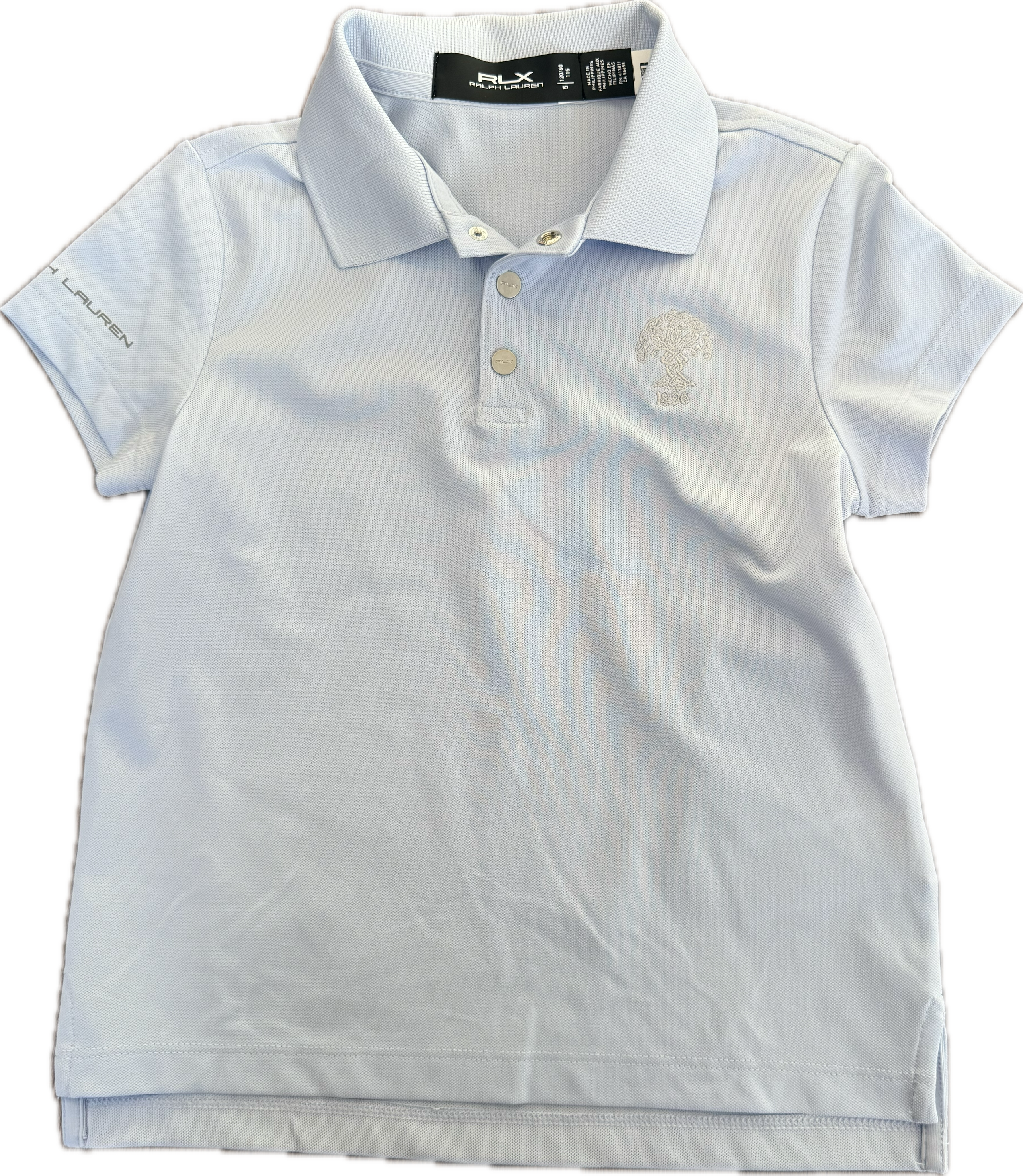 Girls RLX Light Blue Polo