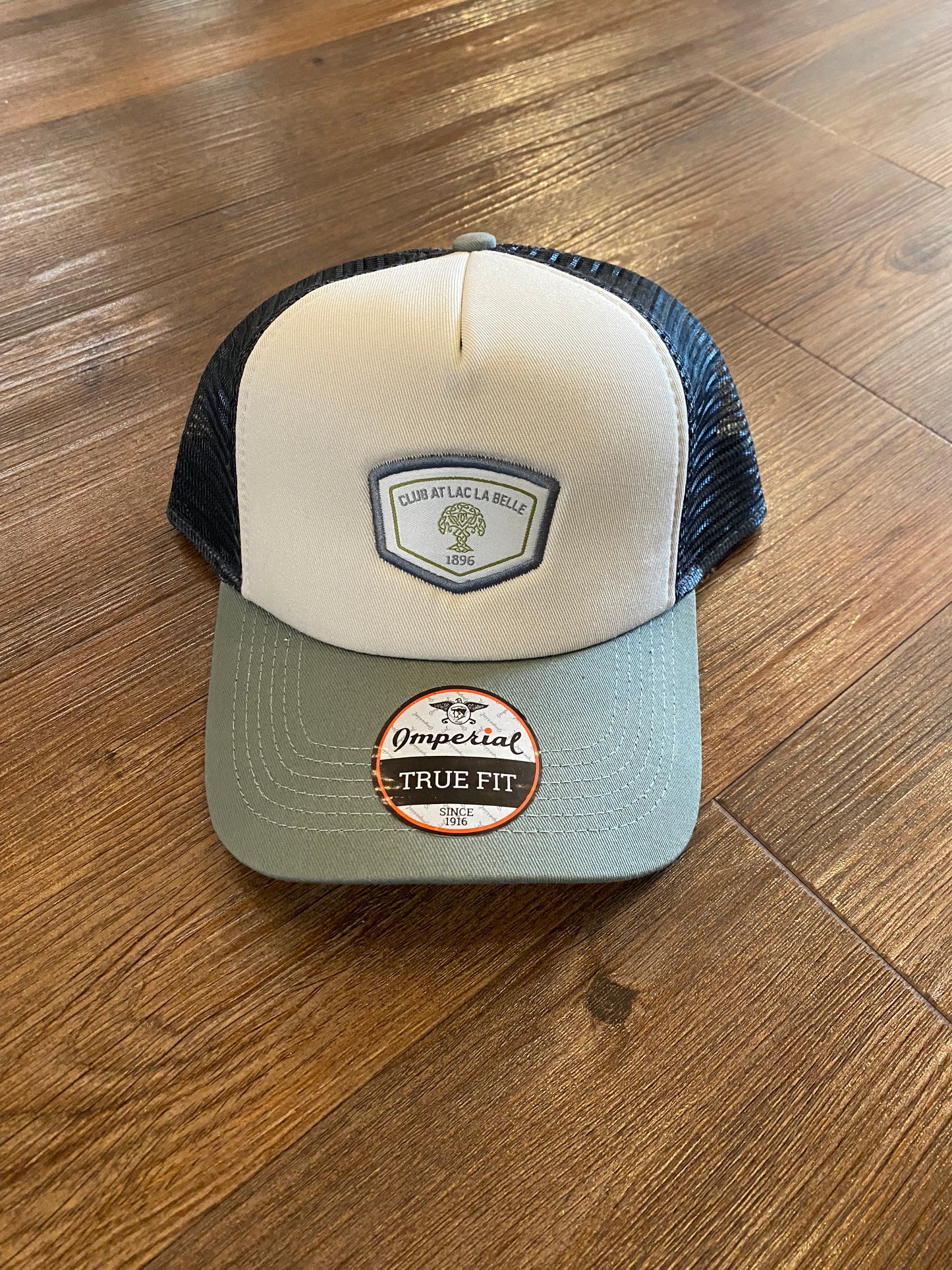 Imperial Country Trucker Hat - Stone/Moss