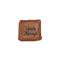 Winston Uncle Henry's Script Mallet Putter Cover - Brown