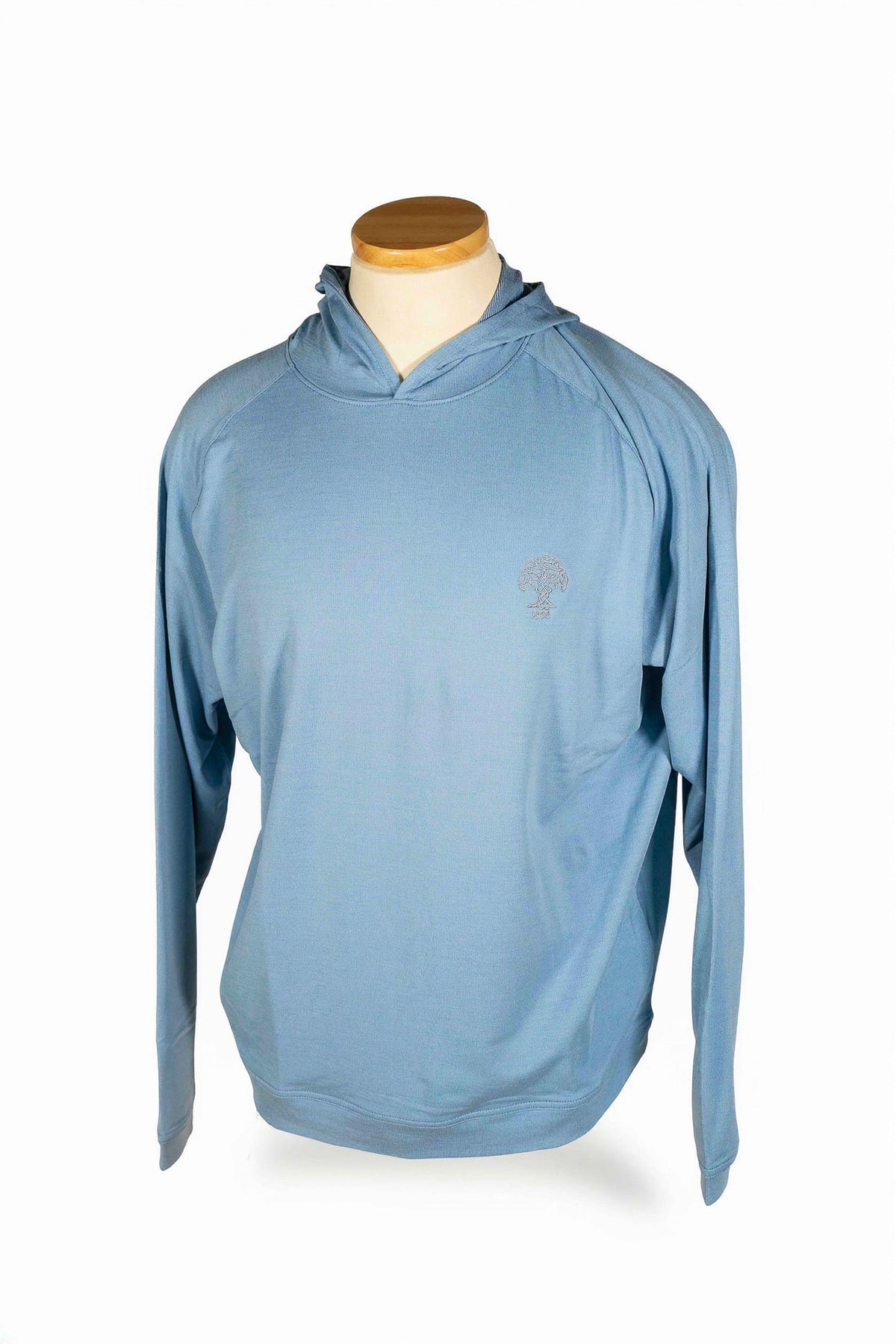 Peter Millar Mens Pine Hoodie -Lakeside Blue