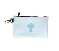 Mini Zipper Tee Bag - White
