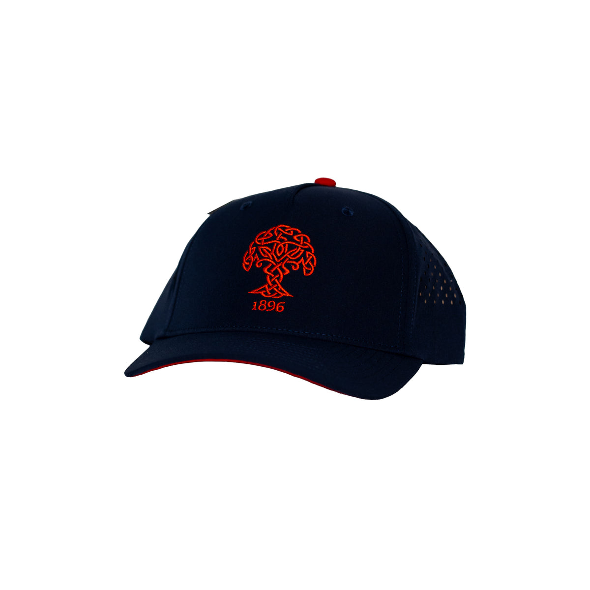 Shade Solid Perforated Hat - Navy