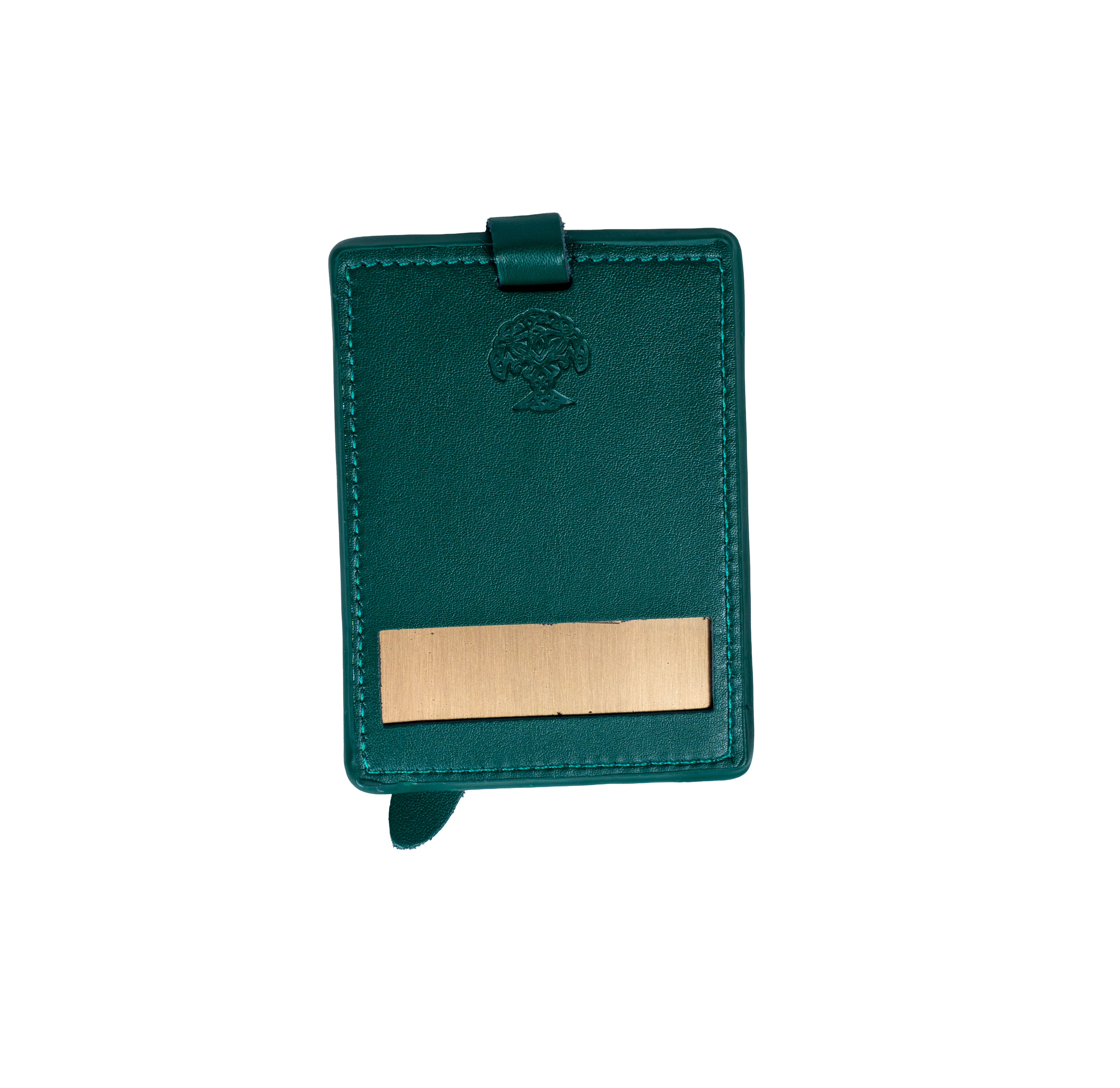 Rectangle Bag Tag - Green