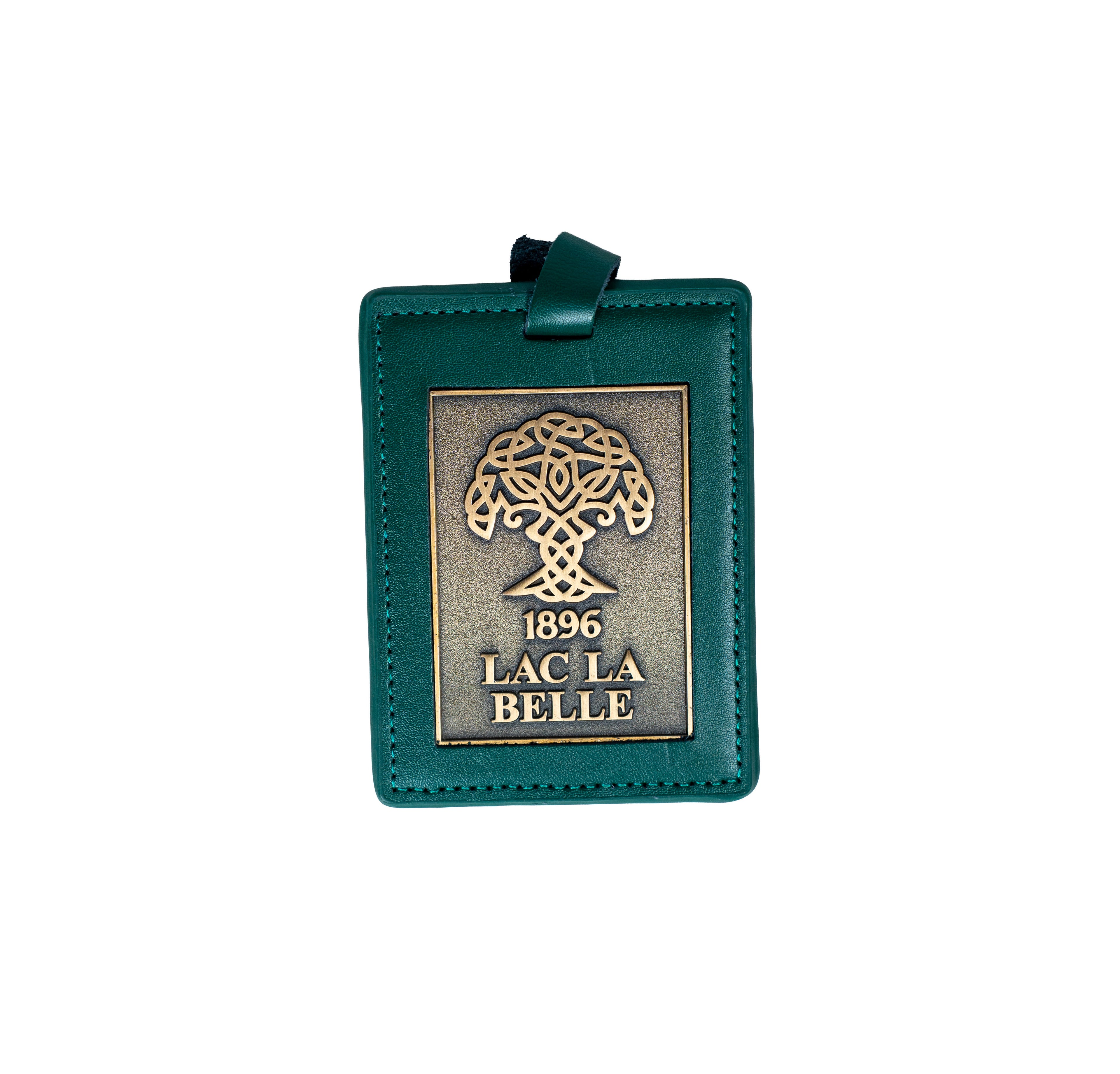 Rectangle Bag Tag - Green