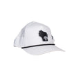 Branded Bills - State Rope Hat- White