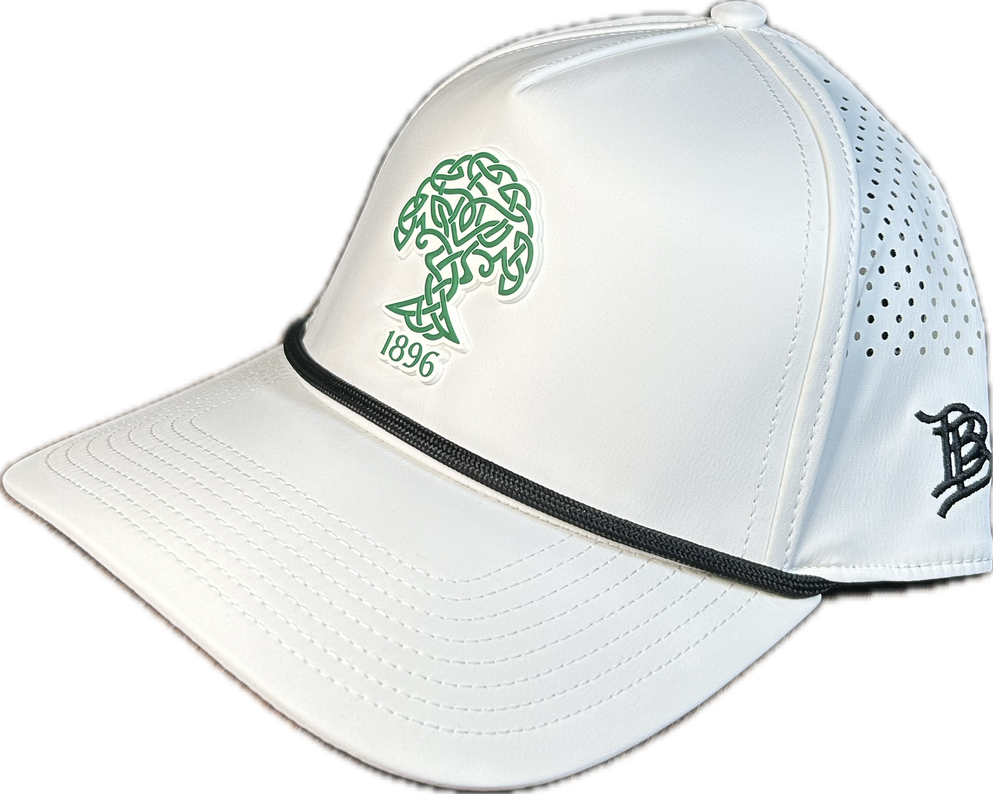 Branded Bills Rope Hat - White