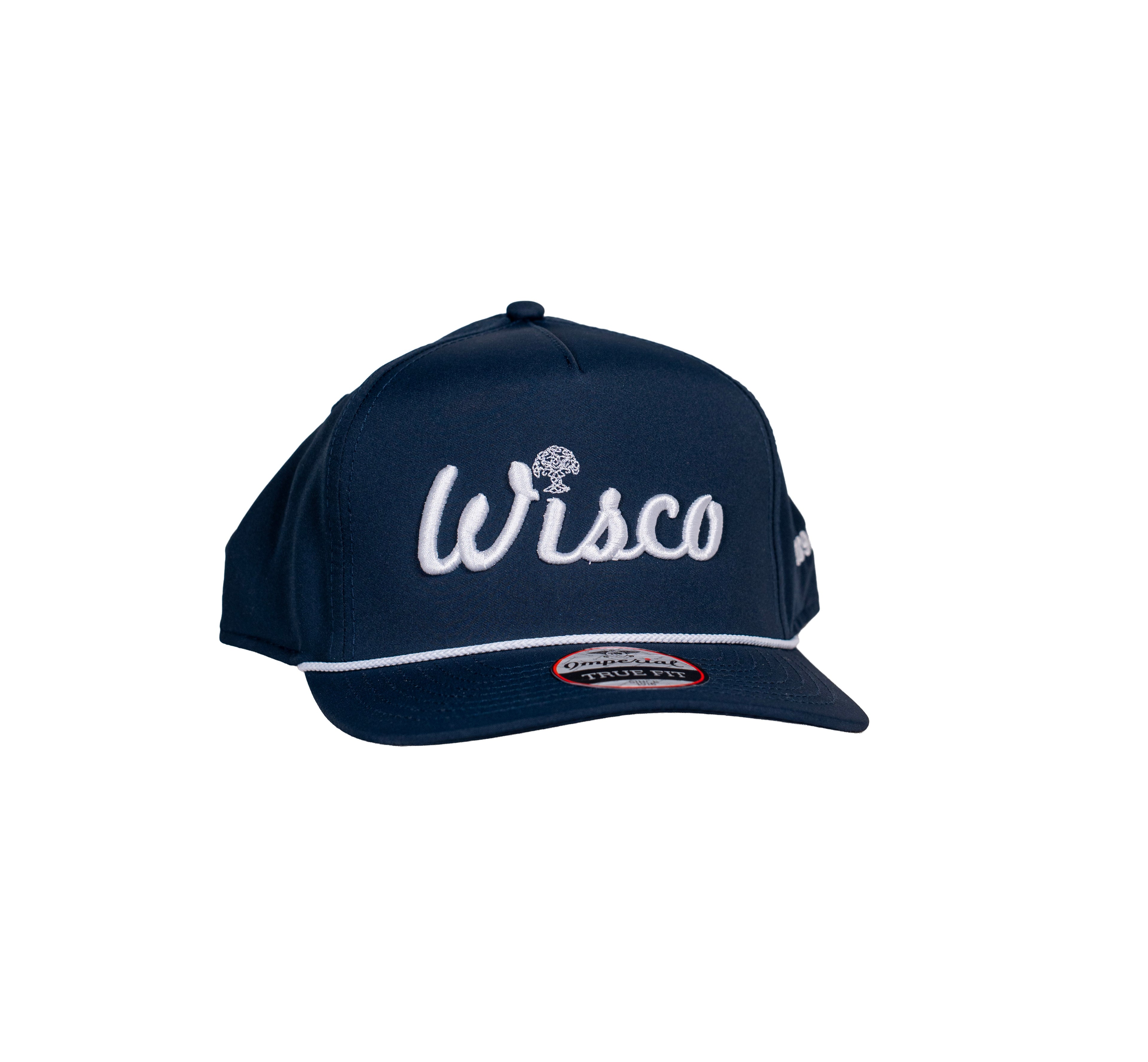 Imperial True Fit Wisco Hat - Navy/White