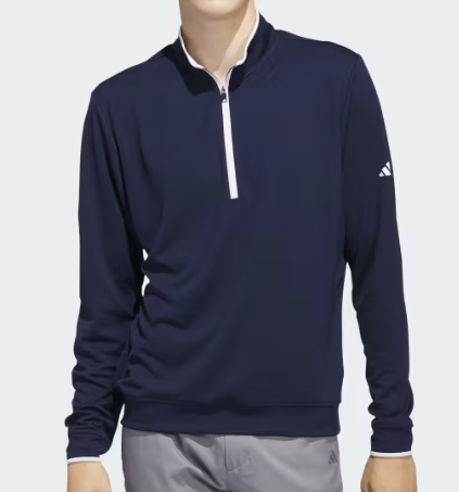 Mens Adidas Lightweight Half Zip